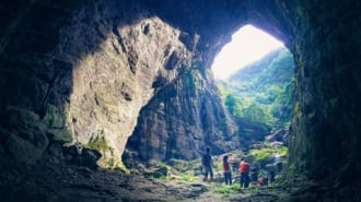 梁頭洞窟（中国・衢州市）