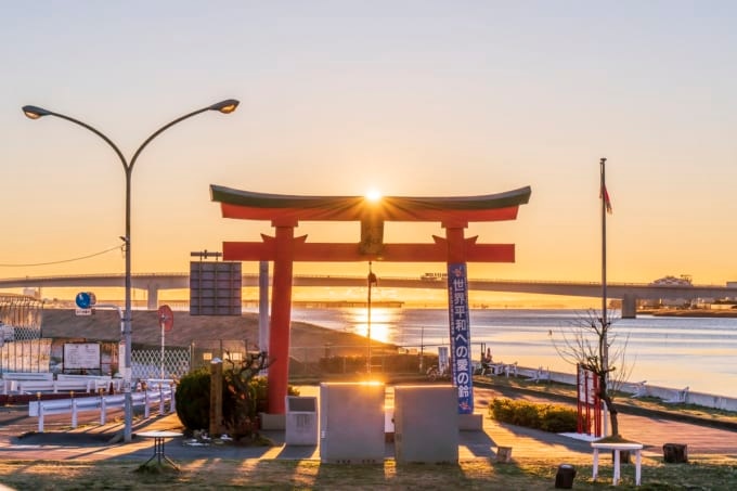 羽田空港　穴守稲荷