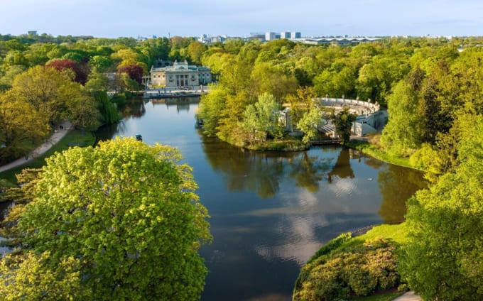 ワジェンキ公園（ポーランド・ワルシャワ）