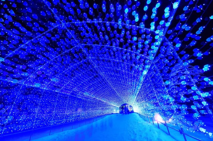 小岩井農場「KOIWAI Winter Lights 銀河農場の夜 2024」