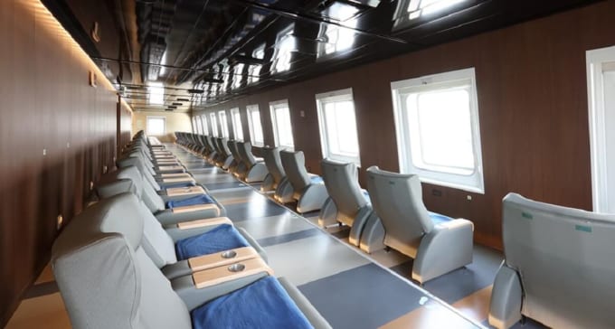 津軽海峡フェリーの「ビューシートスイート」