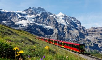 ユングフラウ鉄道（スイスの世界遺産）