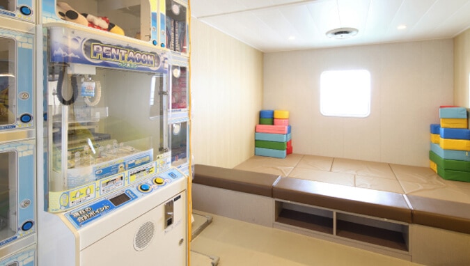津軽海峡フェリーのキッズルーム