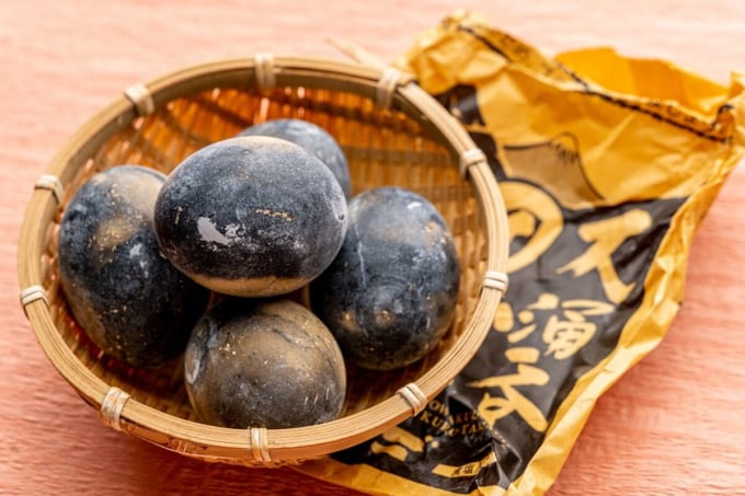 大涌谷名物・黒たまご