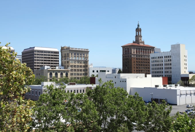 サンノゼの街並み