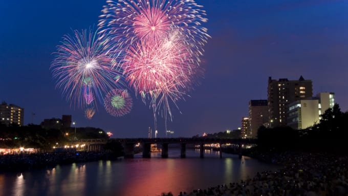 岡崎城下家康公夏まつり花火大会
