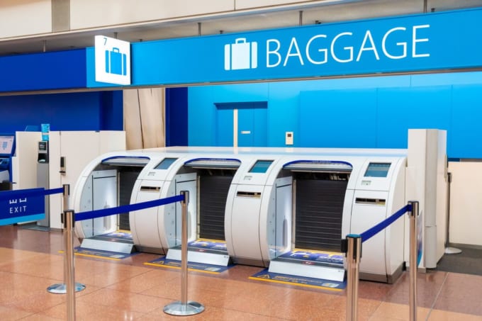 飛行機の預け入れ荷物