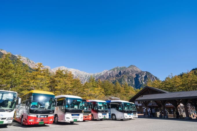 上高地バスターミナル