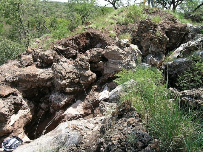 スワルトクランス洞窟（南アフリカ世界遺産）