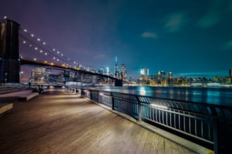 ニューヨーク市-ブルックリン橋