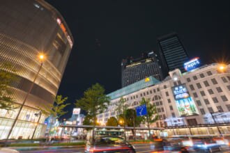 夜の難波