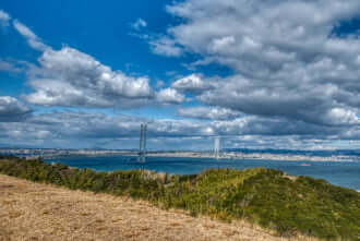 淡路島の瀬戸内海の海景