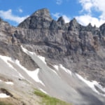 スイスの活発な地殻変動地域サルドナ（世界遺産）