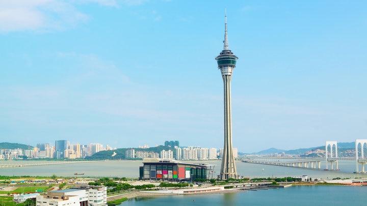 マカオ半島のマカオタワーでスリルいっぱいのアトラクションを楽しもう