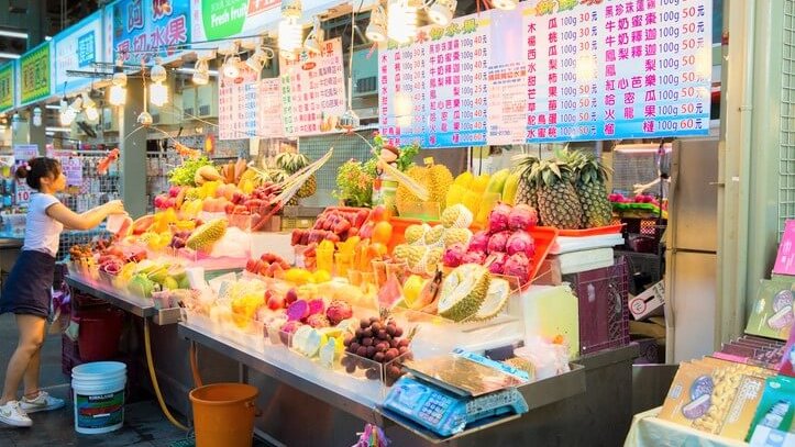 台北駅（中山・西門）でフルーツを食べたい時に行きたいショップ