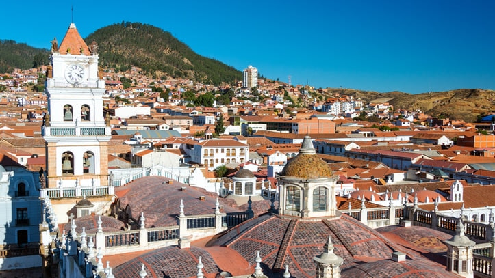 南米の太陽を浴びる白い街！ボリビアの世界遺産の古都スクレをご紹介