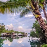 チェーン島の美しい南国気分を味わえる風景