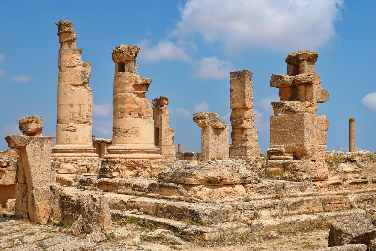 リビアに残るギリシャ時代の遺構 世界遺産クーリナの古代遺跡 Skyticket 観光ガイド