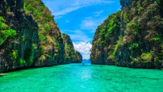 フィリピンのパラワン島