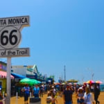 サンタモニカビーチの桟橋