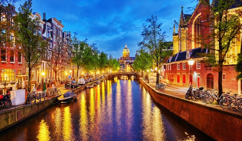 街全てが世界遺産！北のヴェネツィアと呼ばれるアムステルダムの運河
