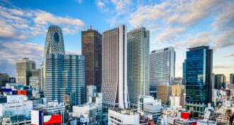 新宿の高層ビル群