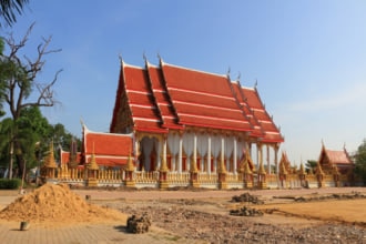タイ タンヤブリーにあるワット・セーンソン寺院