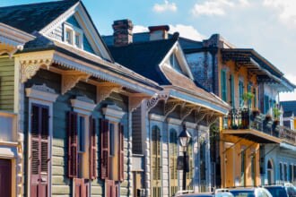 ニューオリンズのフレンチ・クオーター