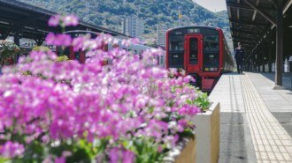 門司港駅（福岡県×春）
