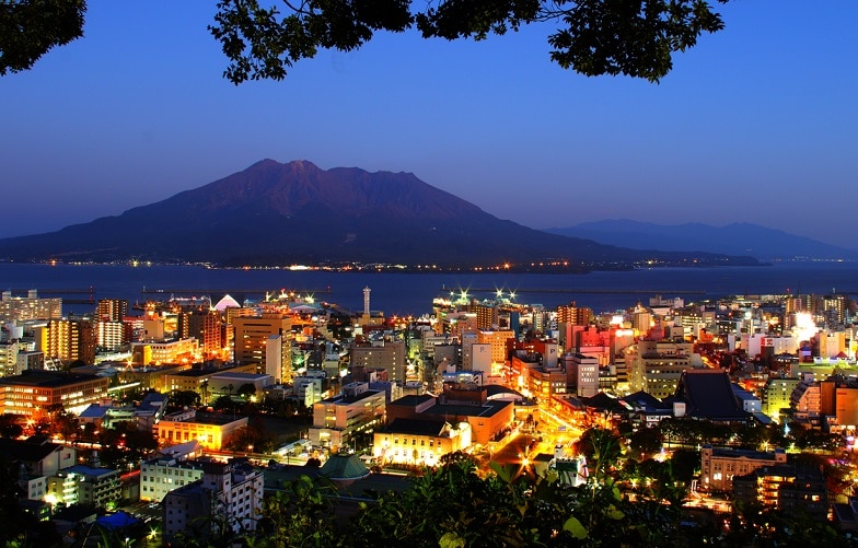 駅や空港でも夜景！見どころ満載の鹿児島県の夜景スポット5選！