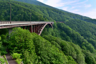夏・青森県大鰐渓谷