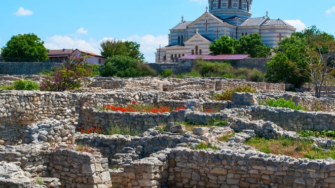 ウクライナの世界遺産「タウリカの古代都市ケルソネソスとその領域」