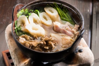 秋田県郷土料理のきりたんぽ