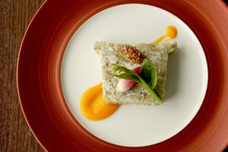 南伊豆産の野菜の彩りが美しい