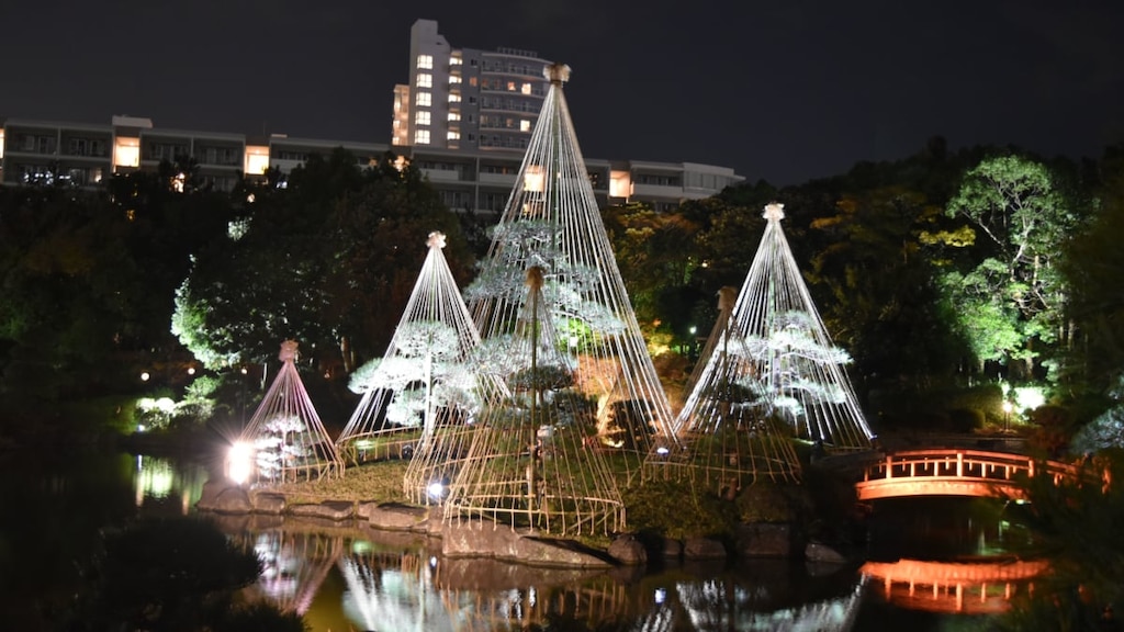 【幕張】「見浜園灯ろうまつり ～秋の日本庭園ライトアップ2020～」が11/21～開催！