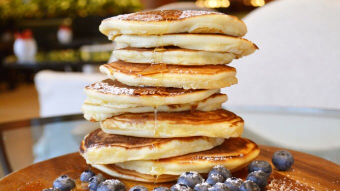 10枚重ねパンケーキ