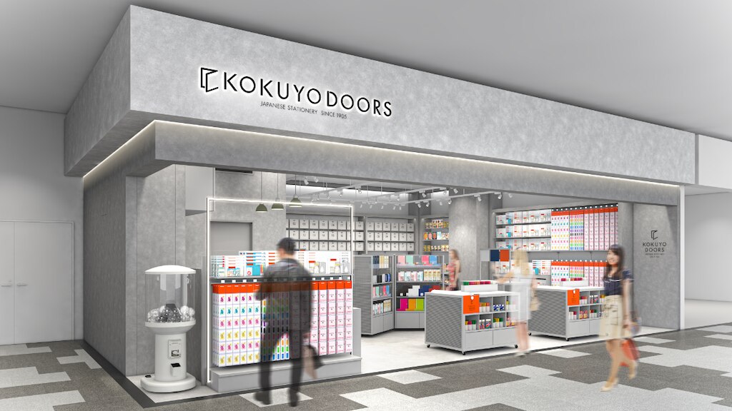 羽田エアポートガーデンにステーショナリーショップ「KOKUYODOORS」を2020年4月21日オープン！