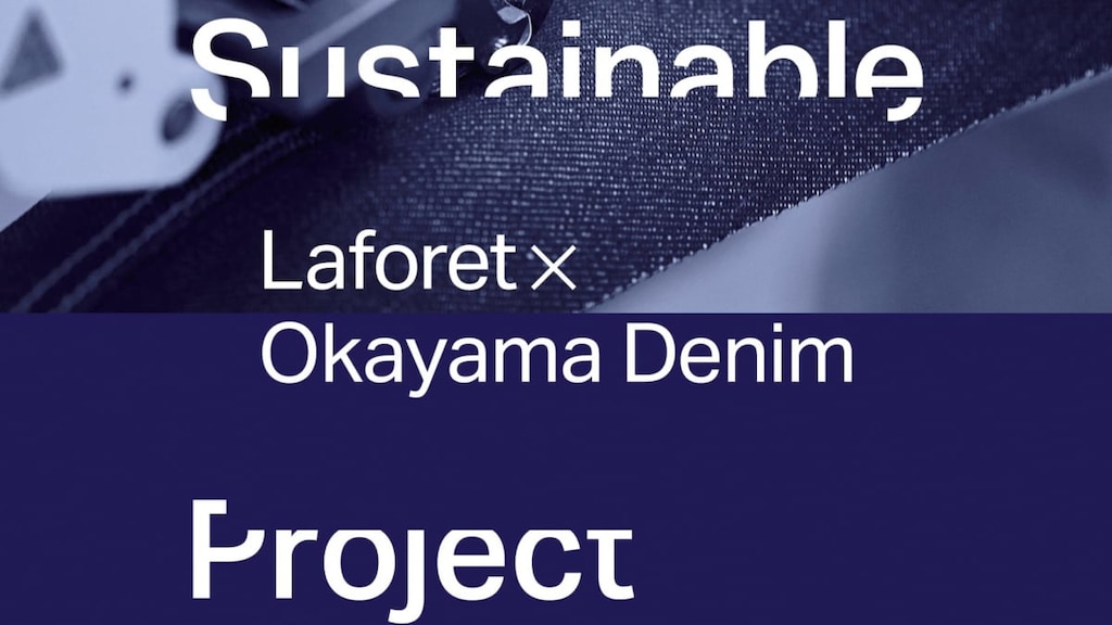 ラフォーレ原宿＆岡山デニム「Sustainable Project Laforet×Okayama Denim」2020年2月27日～3月15日開催