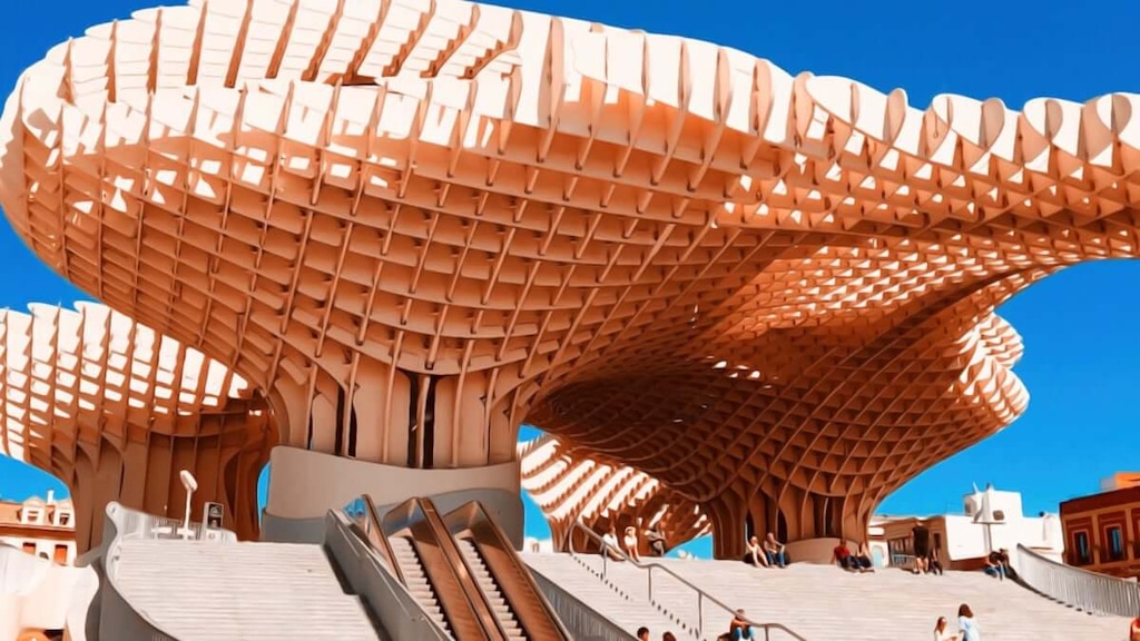 【スペイン/セビリア】メトロポール・パラソルは世界最大級の木造建築！