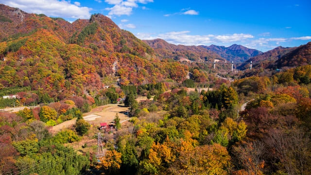 昭和戦前期[川原湯温泉]群馬県吾妻郡長野原町/弁天橋/温泉神社/若山牧水:渓ばたの温泉 - 趣味、スポーツ、実用