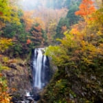 岐阜県の秘境天生峠の中滝