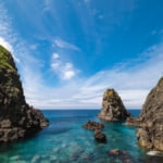 奥尻の海はきれいだ