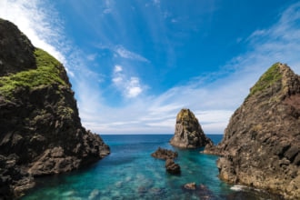 奥尻の海はきれいだ