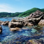 加茂青砂－カンカネ洞前より