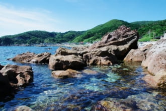 加茂青砂－カンカネ洞前より