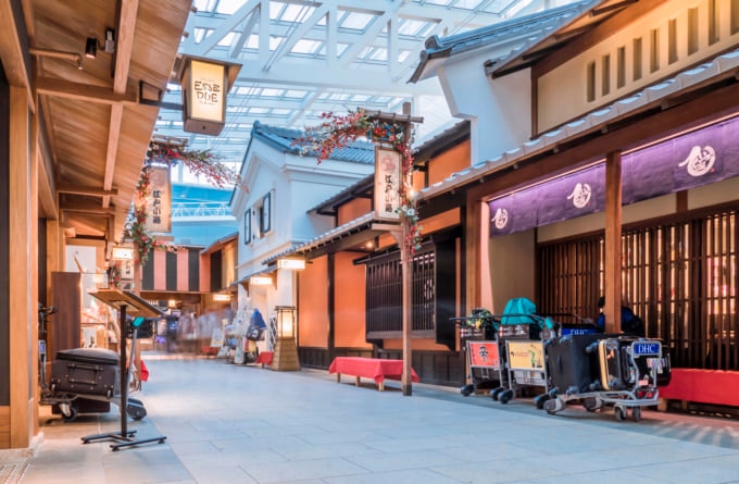 羽田空港 第3ターミナル4F「江戸小路」