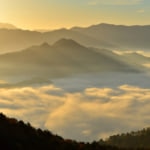 高ツムジ山の雲海