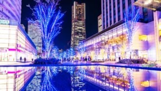 みなとみらいグランモール公園・イルミネーション