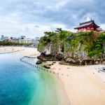 那覇唯一のビーチ