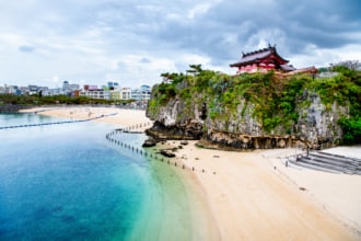 那覇唯一のビーチ